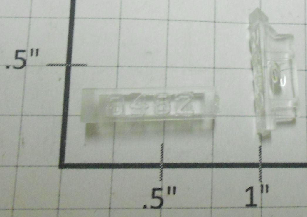 Lionel 8482-6/10 Clear Raised Number Marker Lens/Number Board Set (Pair)