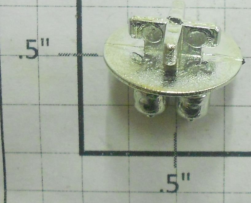 Lionel 8185104920 G Scale Steam Locomotive Silver Plated Pop Valve
