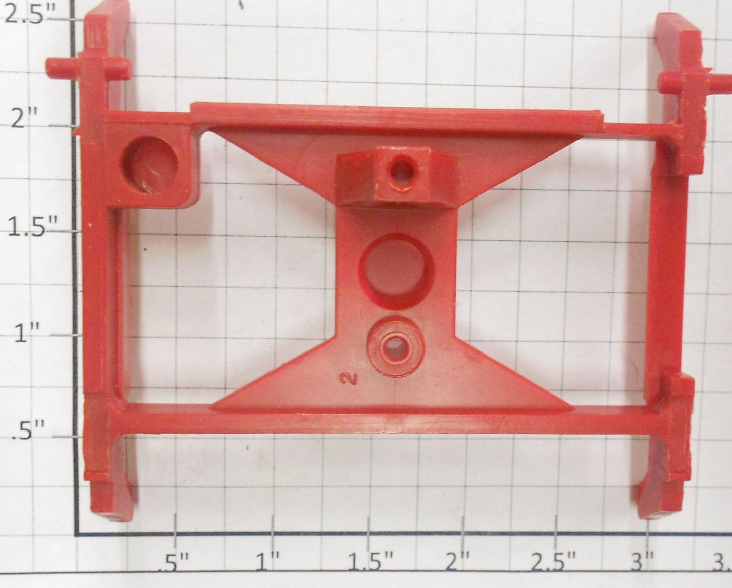 Lionel 6843-015 Red Log Dump Car Frame