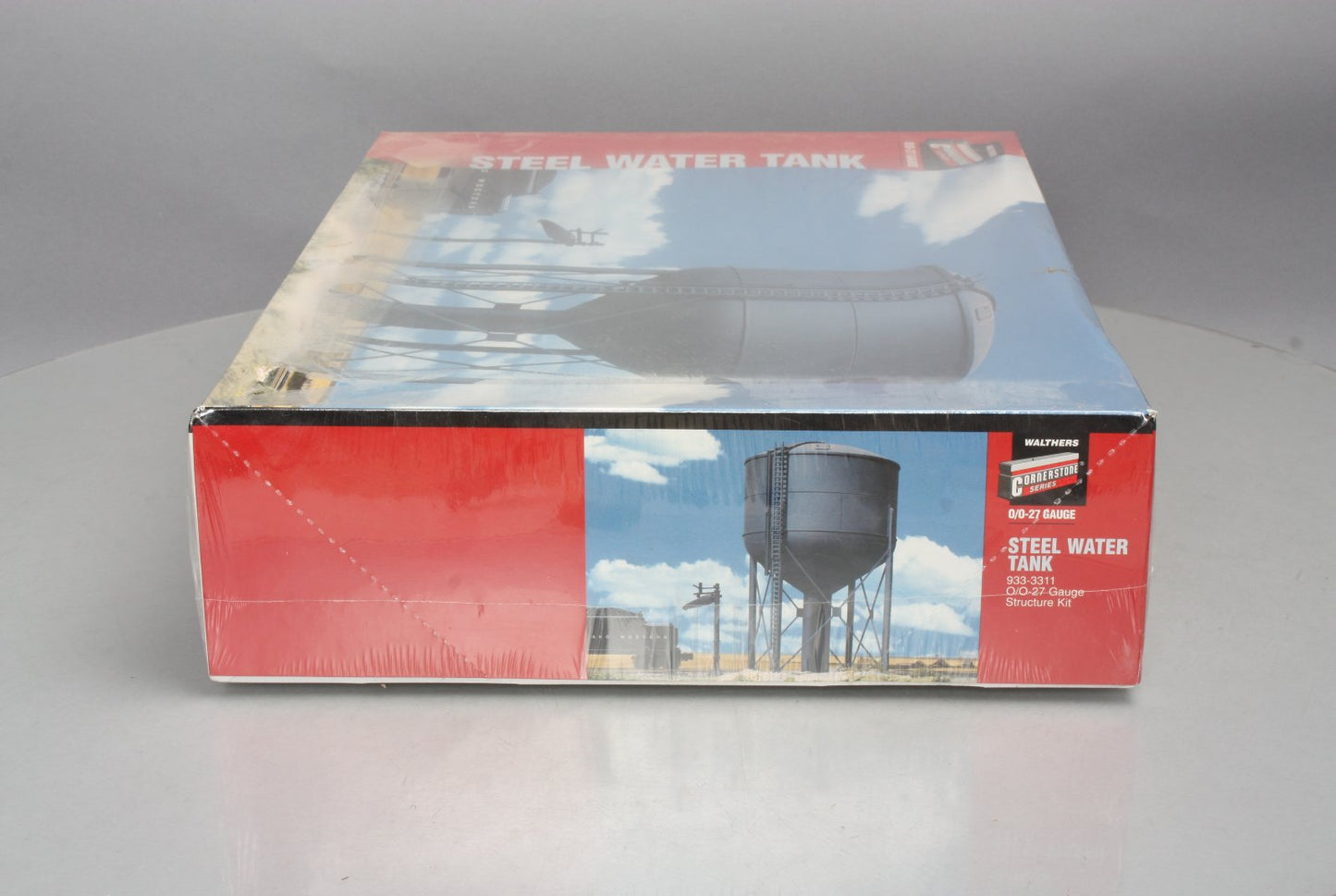 Walthers 933-3311 O Scale Cornerstone Series Steel Water Tank Building Kit LN/Box