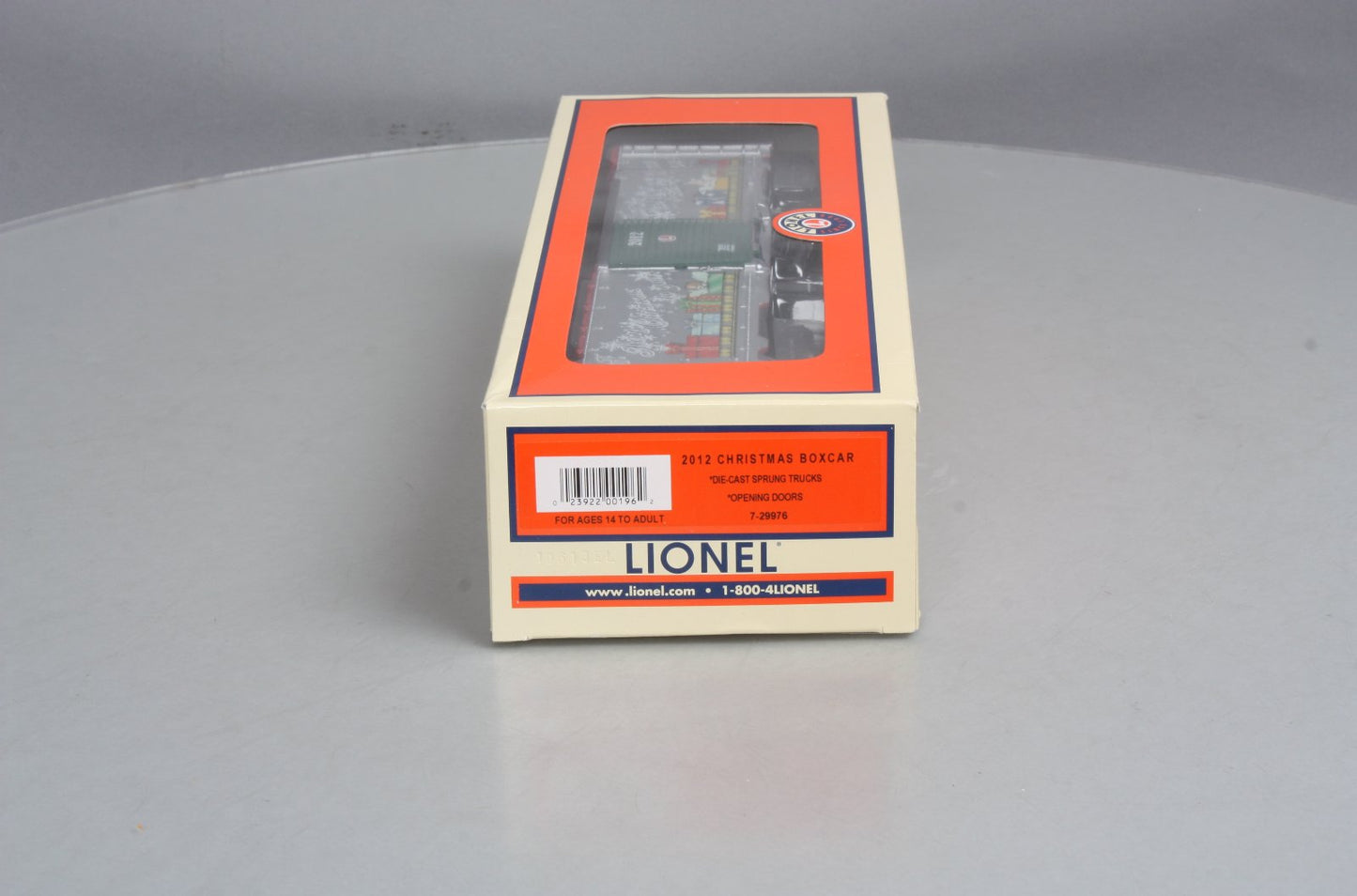 Lionel 7-29976 O Gauge 2012 Christmas Boxcar EX/Box