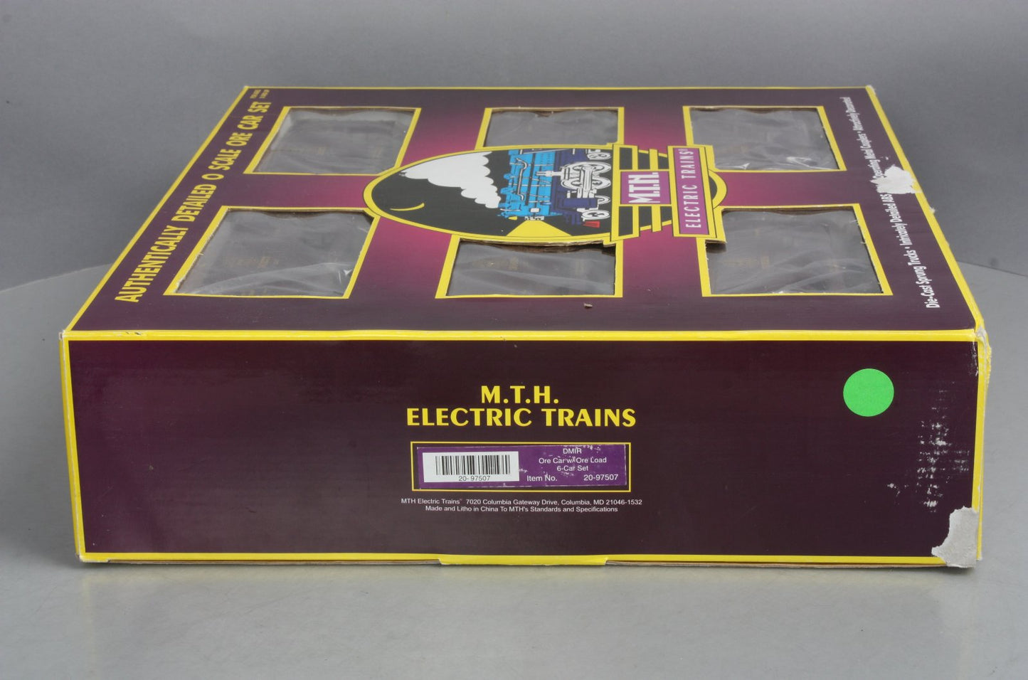 MTH 20-97507 O Gauge Duluth, Missabe & Iron Range Premier Ore Car Set (Set of 6) LN/Box
