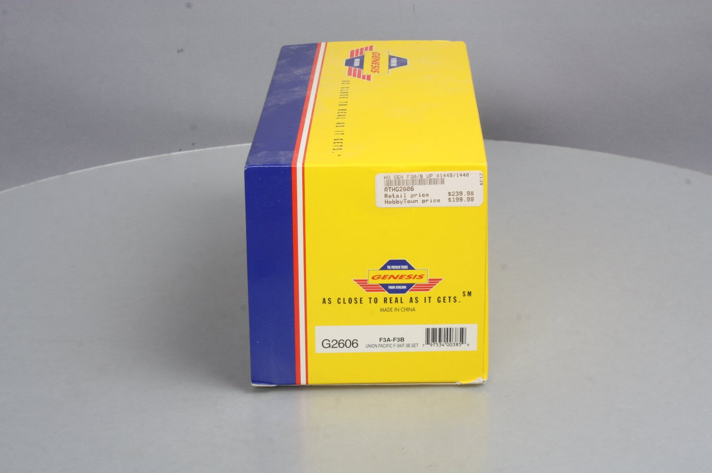Athearn G2606 HO Union Pacific F-3 A/B Diesel Locomotive Set #1449/ #1440B LN/Box
