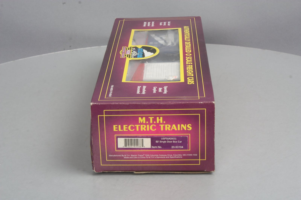 MTH 20-93104 O Gauge USPS 50' Single Door Boxcar #2003 LN/Box