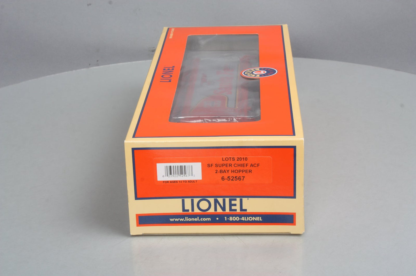 Lionel 6-52567 O Gauge Santa Fe "Super Chief" ACF 2-Bay Hopper #2809 LN/Box
