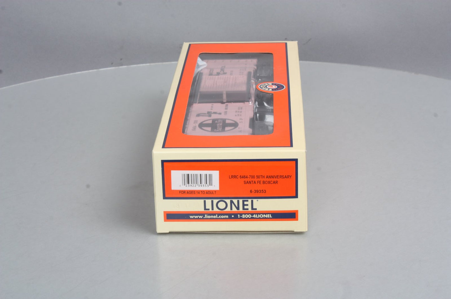 Lionel 6-39353 LRRC 6464-700 50th Anniversary Santa Fe Boxcar LN/Box