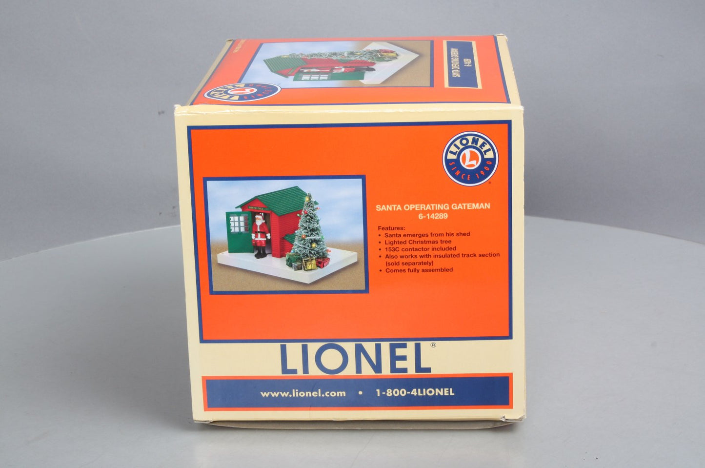 Lionel 6-14289 Santa Operating Gateman LN/Box