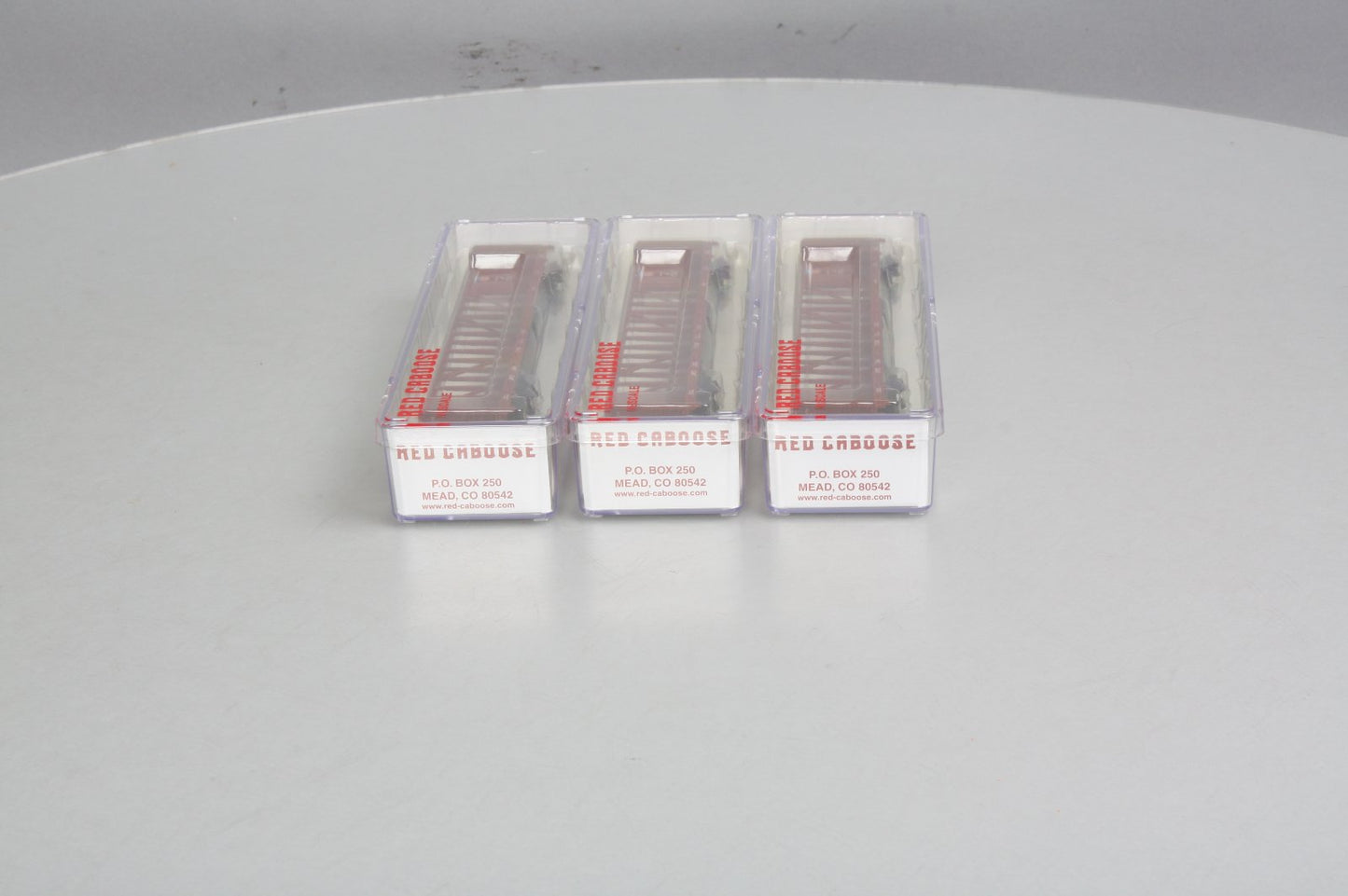 Red Caboose 16503 N Scale Union Pacific 73' Centerbeam Flatcar - 3 Pack