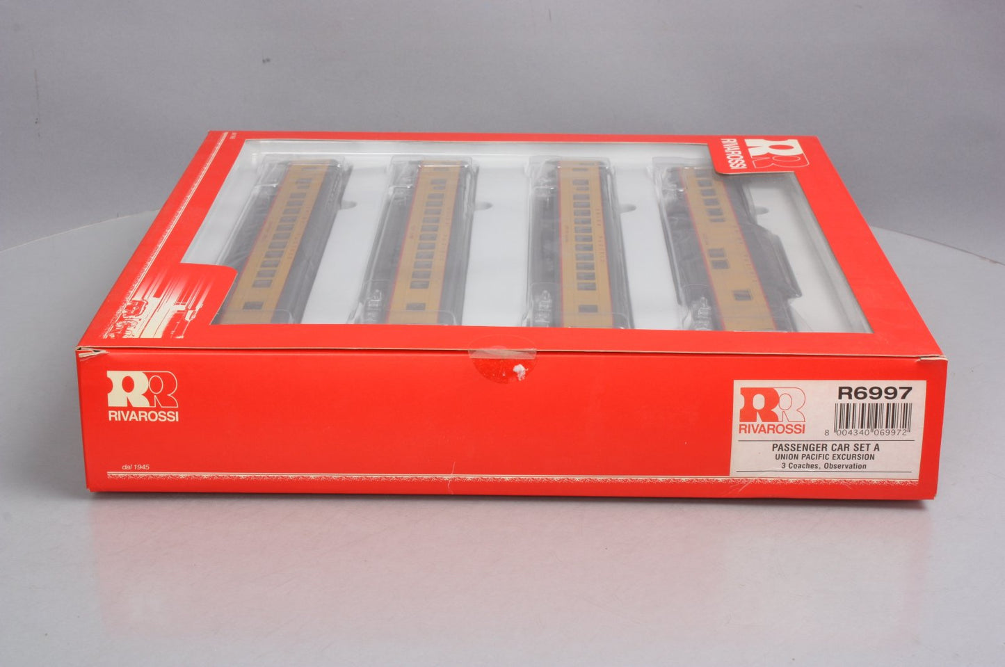 Rivarossi R6997 HO Scale Union Pacific Excursion Passenger Set A LN/Box