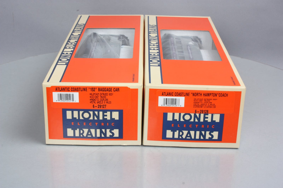 Lionel 6-21766 O Gauge ACL Passenger Cars 2-Pack NIB