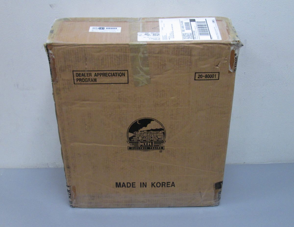 MTH 20-80001 O Gauge DAP CP Aluminum Passenger Car Set (Set of 6) LN/Box