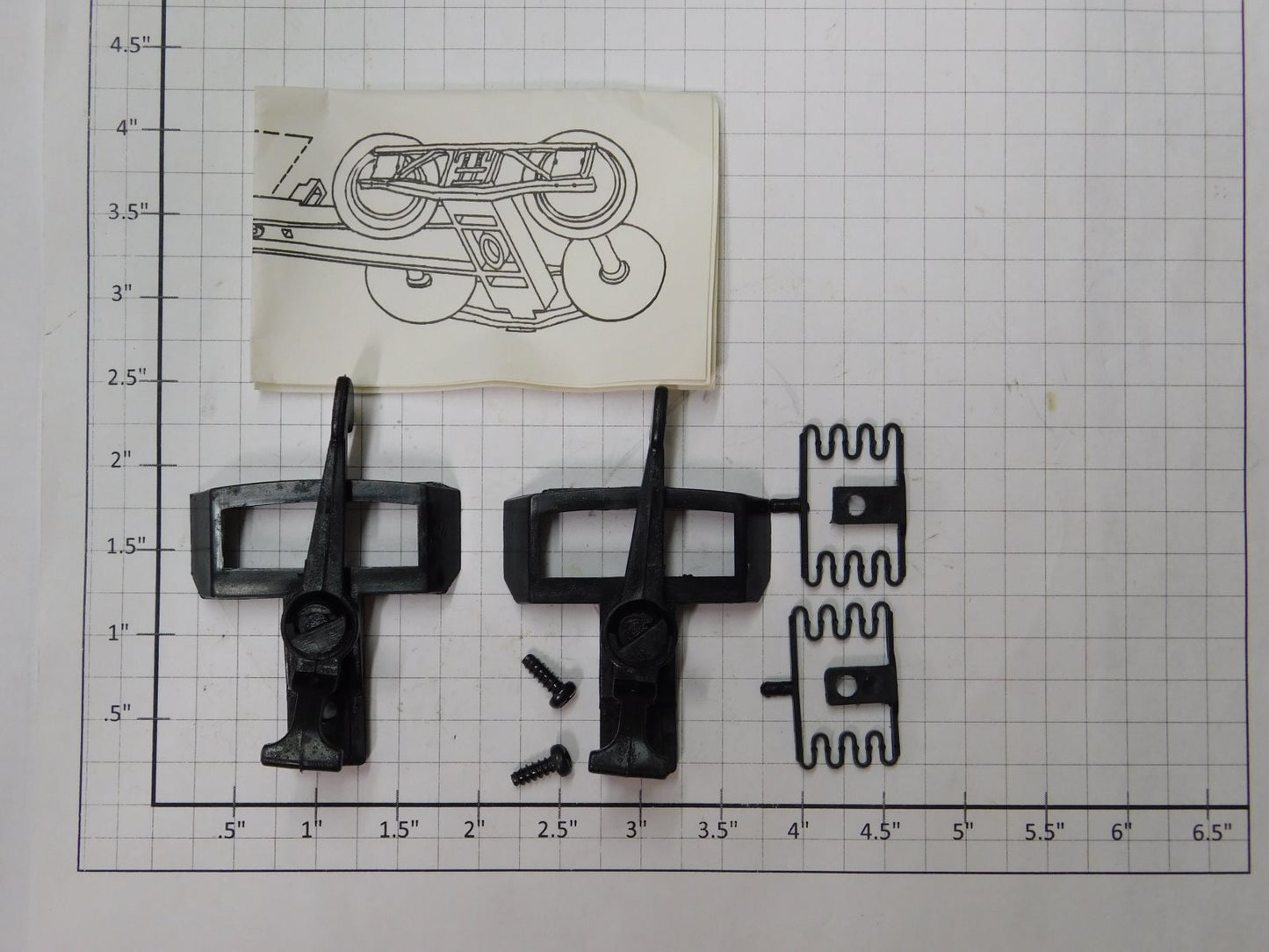 Bachmann 9000X-P2 G Scale Hook & Loop Coupler Assembly (Pack of 2)