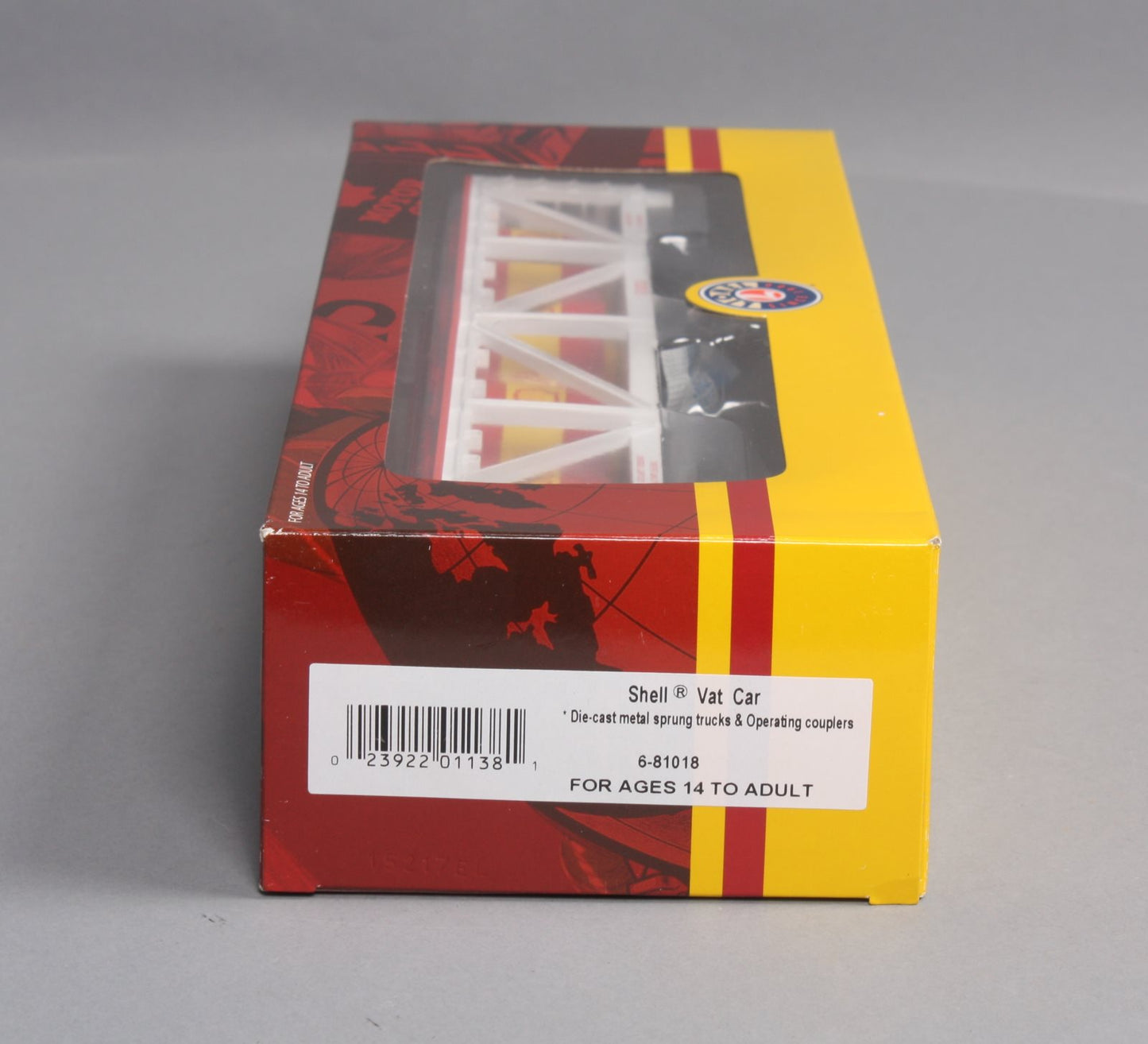 Lionel 6-81018 O Gauge Shell Vat Car LN/Box