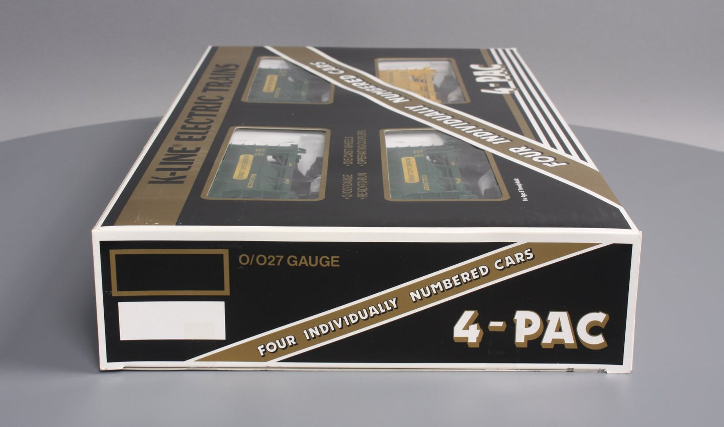 K-Line K-6737A1 O KCC Classic Ore Car 4-Pac (Set of 4) LN/Box