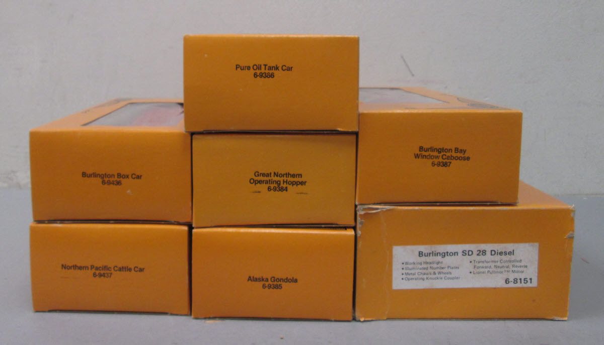 Lionel 6-1160 O Gauge Great Lakes Limited Diesel Locomotive & Freight Set EX/Box