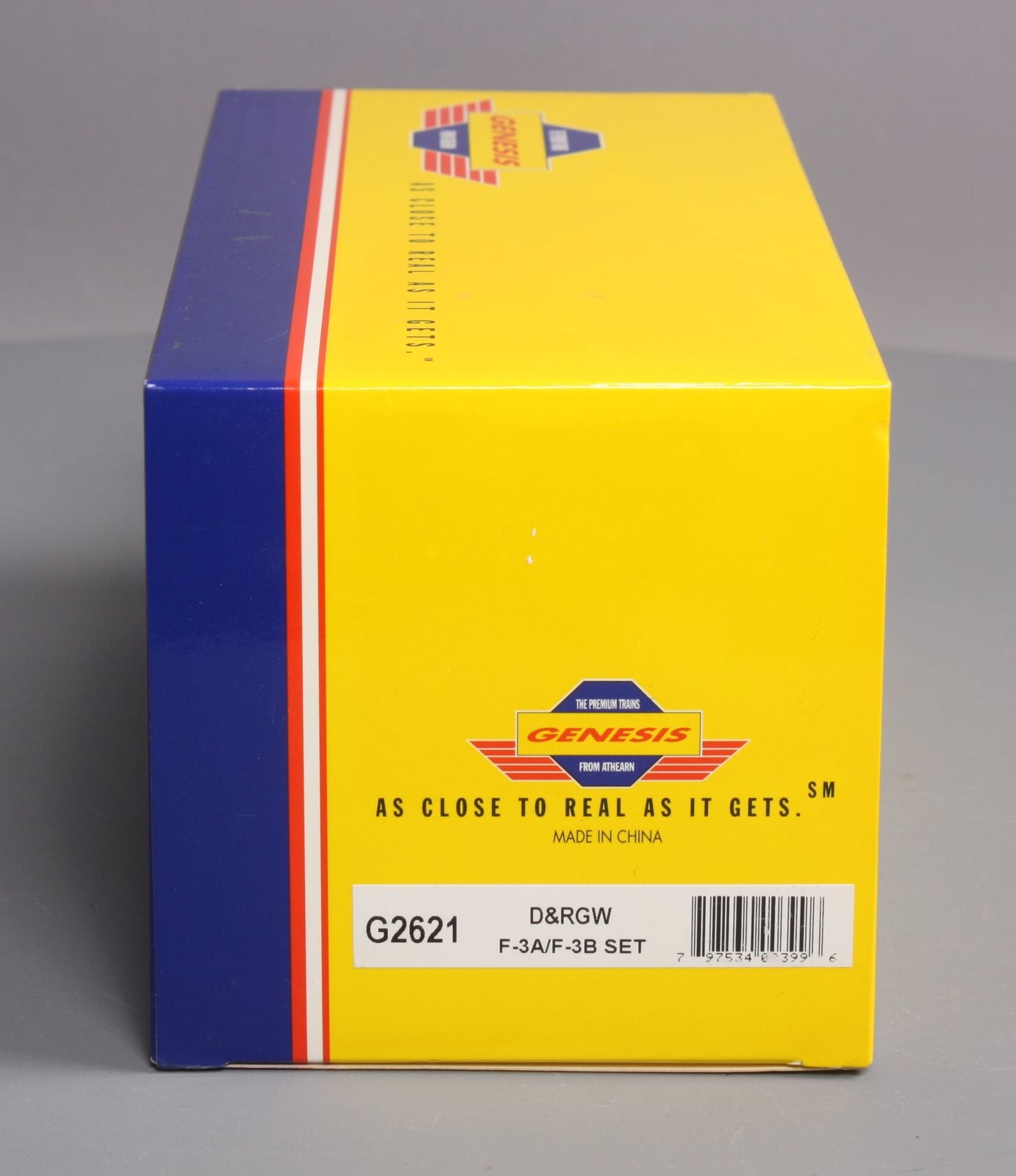 Athearn G2621 HO Scale Denver & Rio Grande Western EMD F3 AB Diesel Set LN/Box