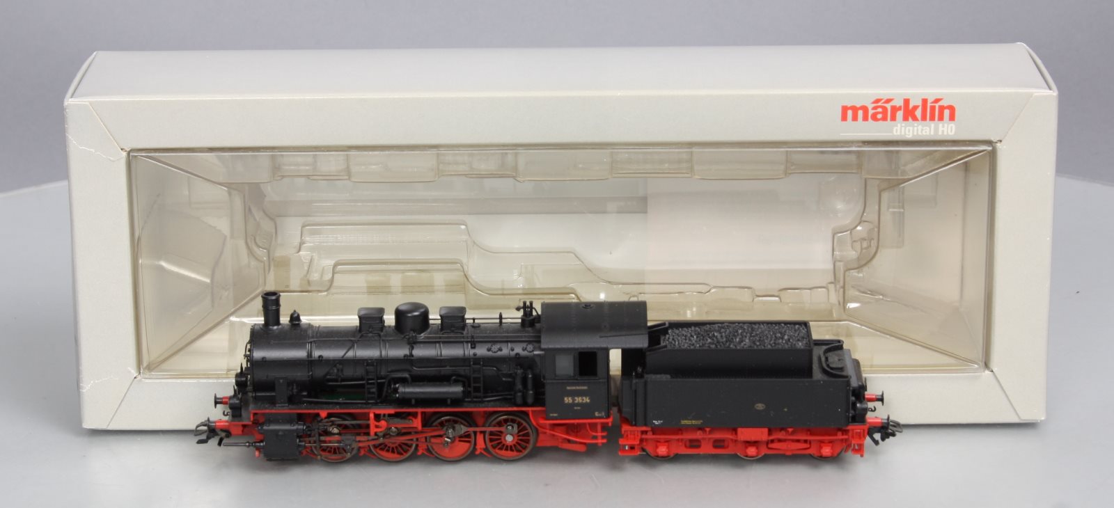 Marklin 37540 HO DRG Digital BR 55 0-8-0 Steam Locomotive Marklin 37540 HO DRG Digital BR 55 0-8-0 Steam Locomotive