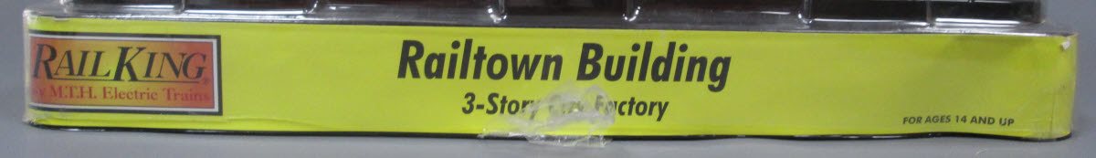 MTH 30-90154 O Dewey, Cheetum and Howe 3-Story City Factory w/Blinking Sign NIB
