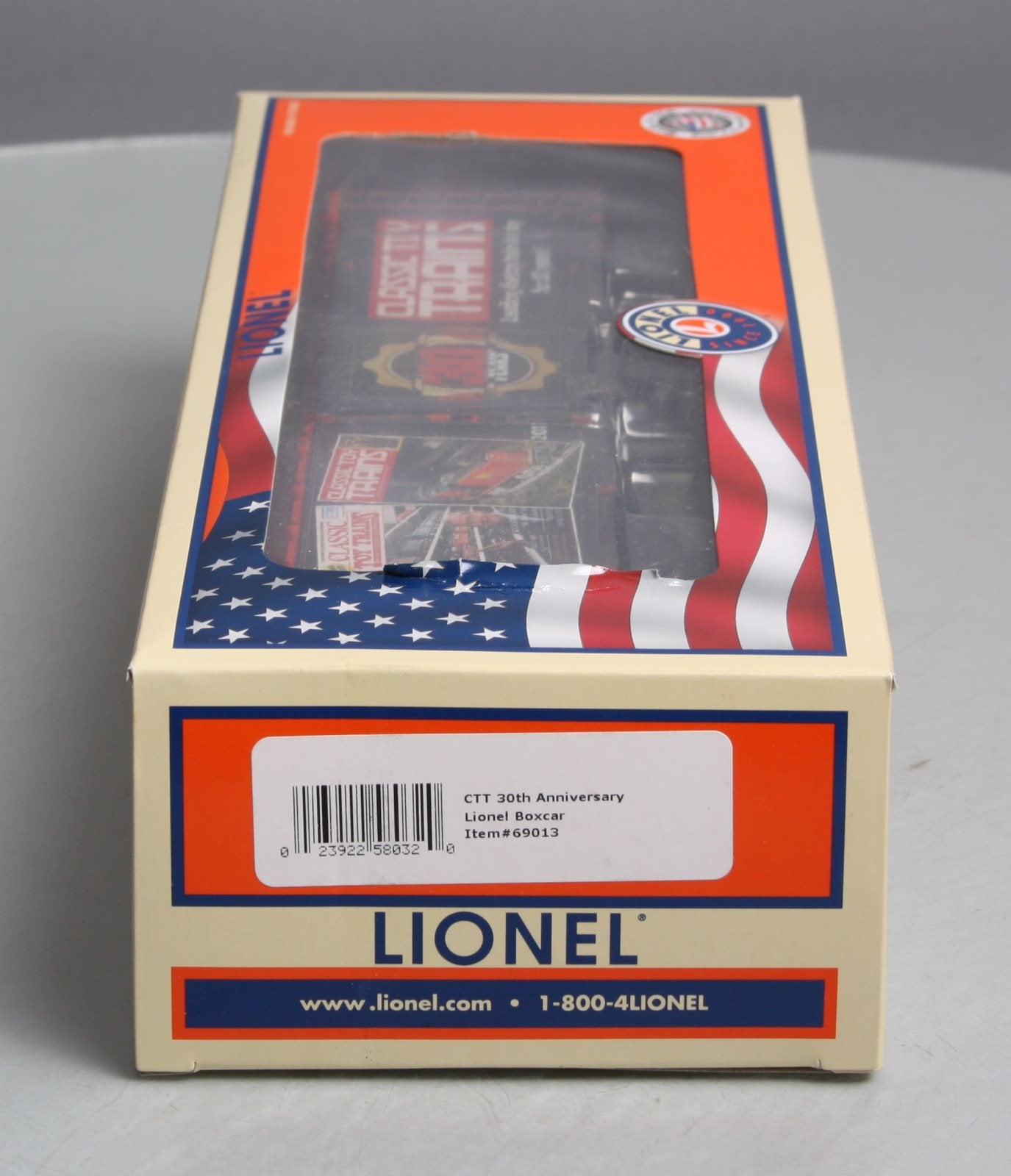 Lionel 6-9013 O CTT Classic Toy Train 30th Anniversary Lionel Boxcar NIB