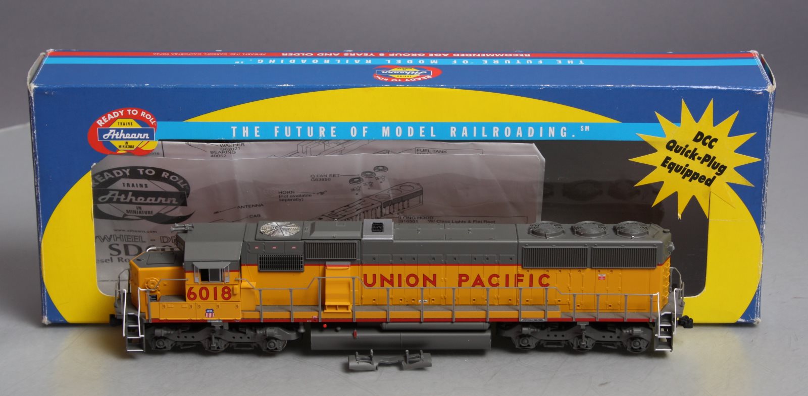 鉄道模型 SDX The Largest Diesel: Athearn Genesis HO DDA40X w/Tsunami2