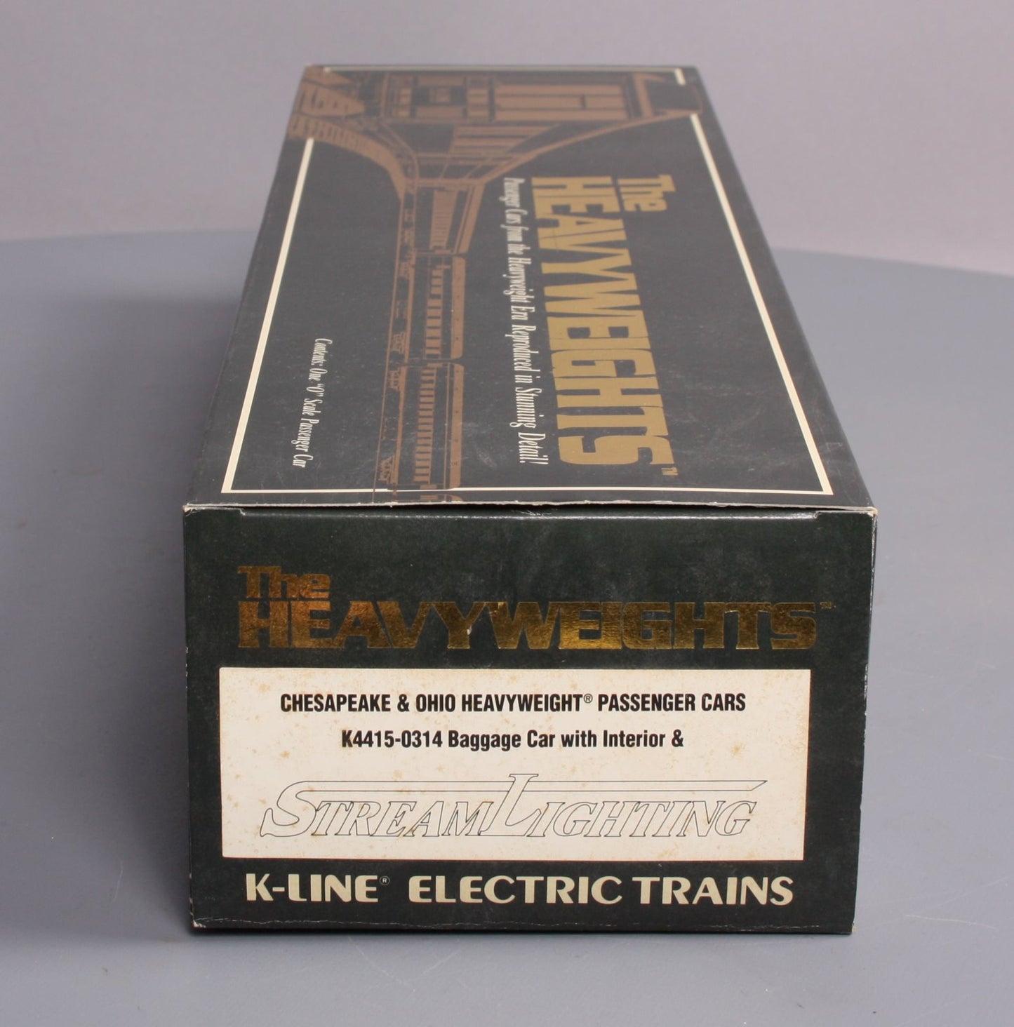 K-Line K4415-0314 O Gauge Chesapeake & Ohio 18" Heavyweight Baggage Car #314 EX/Box