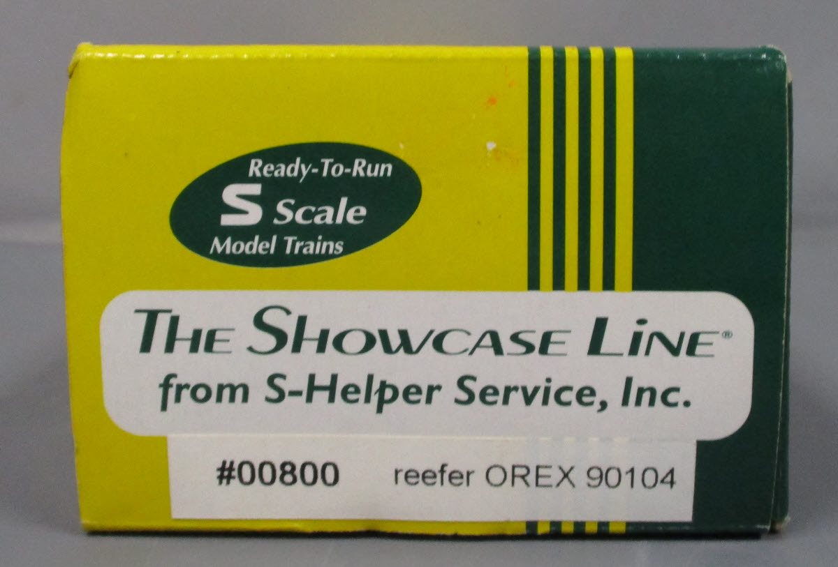 S-Helper 00800 S Scale OREX Grand Union Reefer Car #90104 LN/Box