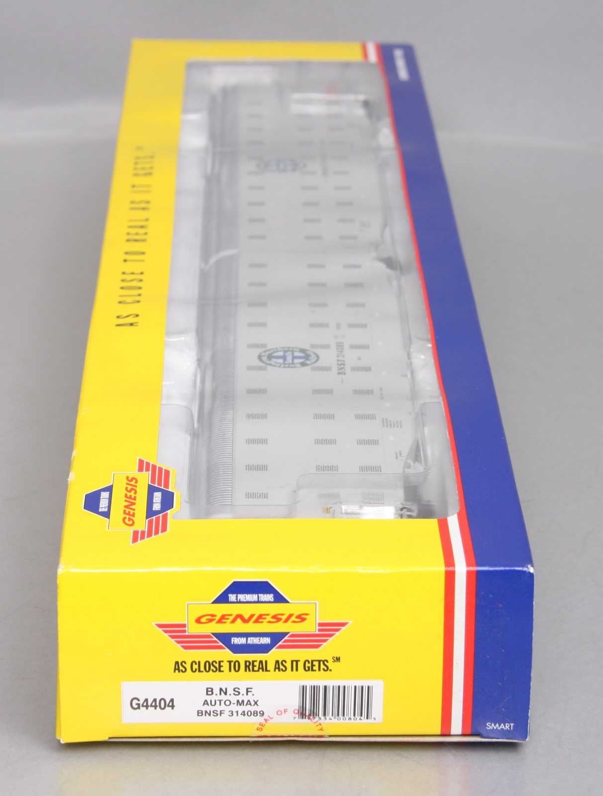 Athearn G4404 HO Scale Burlington Northern Santa Fe Auto-Max Car #314089 MT/Box