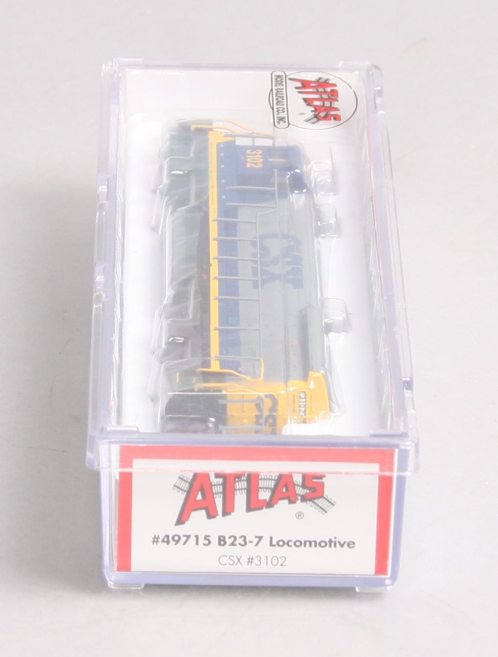 Atlas 49715 N Scale CSX B23-7 Diesel Locomotive #3102
