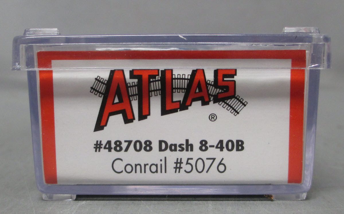 Atlas 48708 N Conrail Dash 8-40B Diesel Locomotive Standard DC #5076