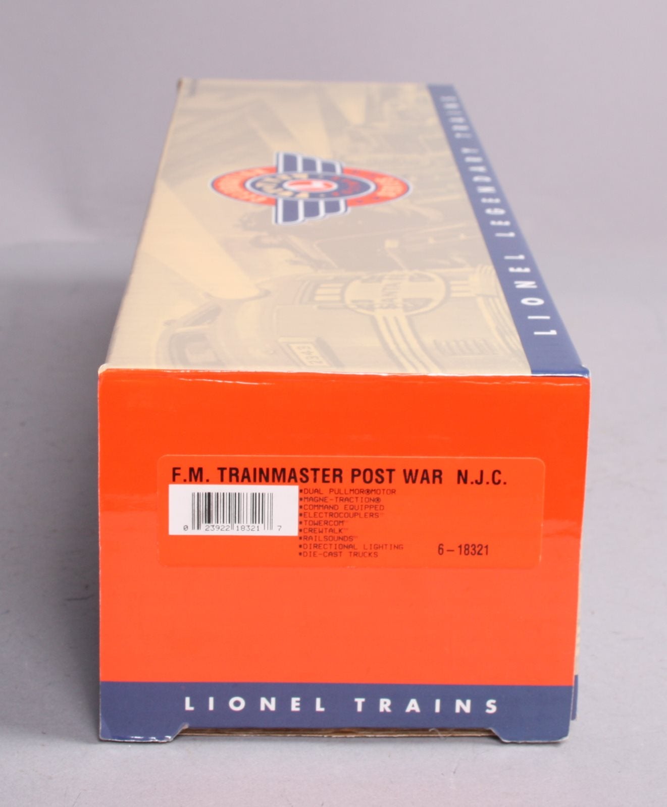 Lionel 6-18321 O NJC Postwar Reproduction FM Trainmaster Diesel Locomotive #2341 EX/Box