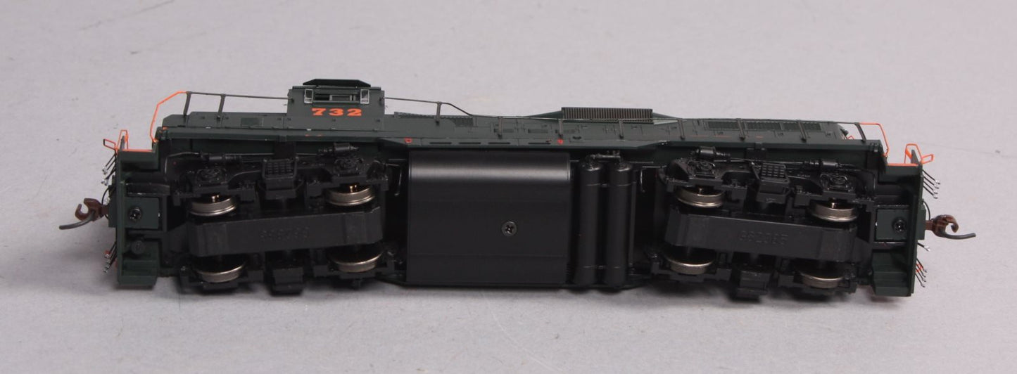 Athearn G62746 HO Western Pacific GP9 Phase II Locomotive W/DCC & Sound # 732