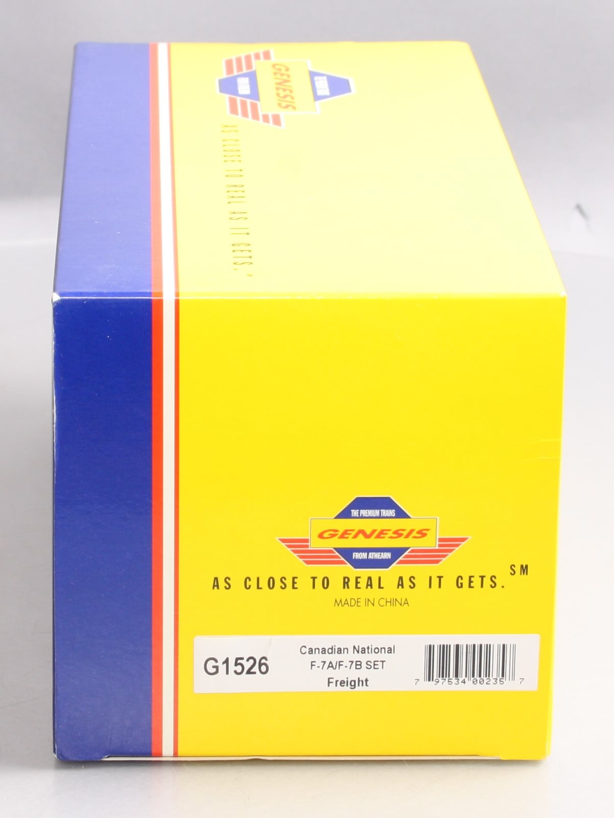 Athearn G1526 HO Scale Canadian National EMD F7AB Diesel Locomotive Set LN/Box