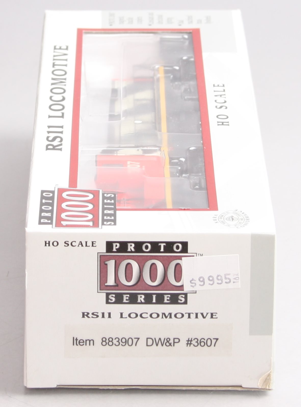 Proto 1000 883907 HO Scale DW&P Alco RS-11 Diesel Locomotive #3607 LN/Box