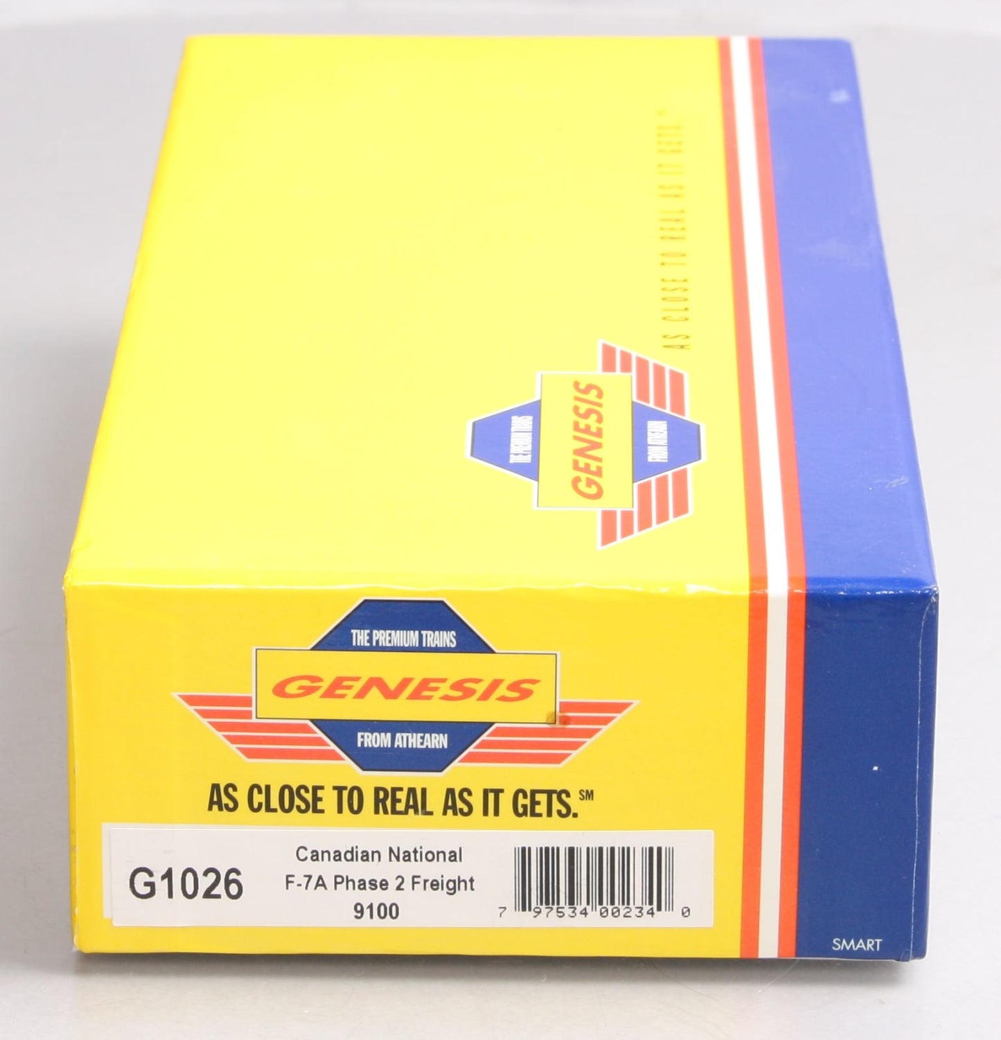 Athearn G1026 HO Scale Canadian National EMD F7A Diesel Locomotive #9100 LN/Box