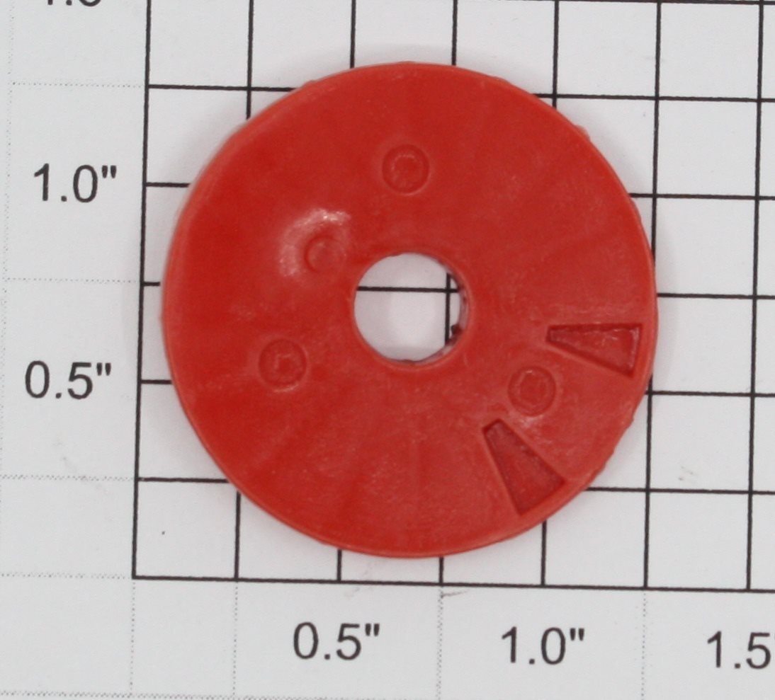 Lionel 8005-3 Red Plastic Drive Wheel Insert