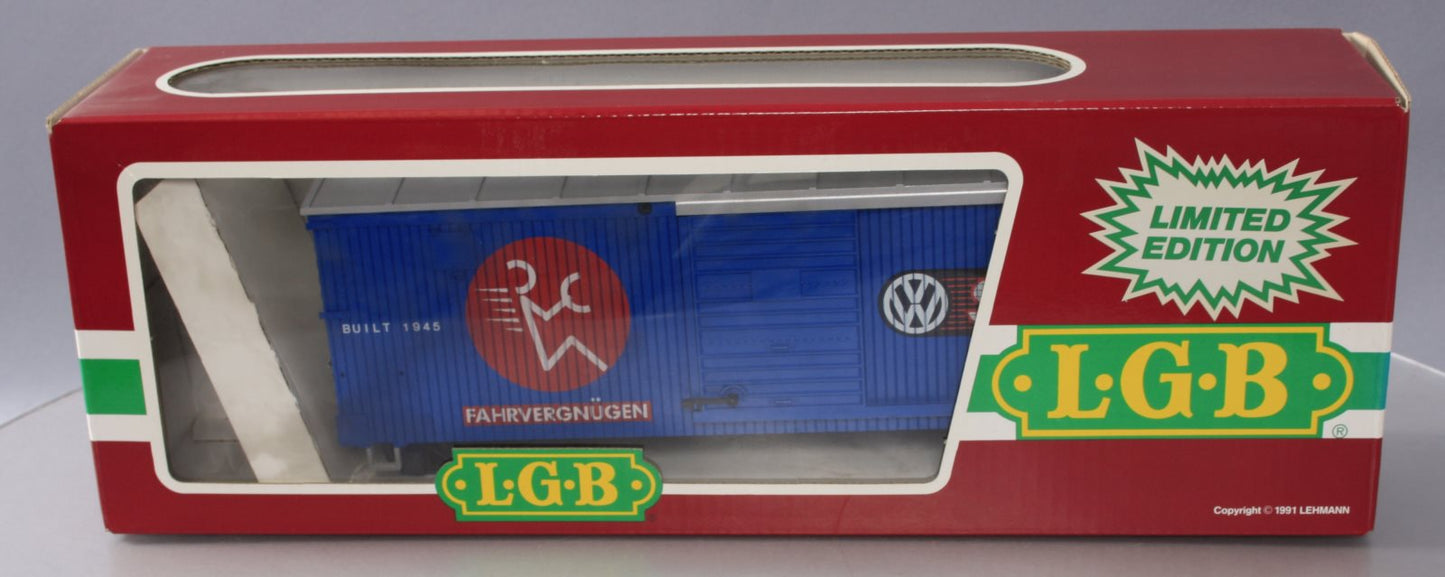 LGB 4290VW G Scale Volkswagon Boxcar LN/Box