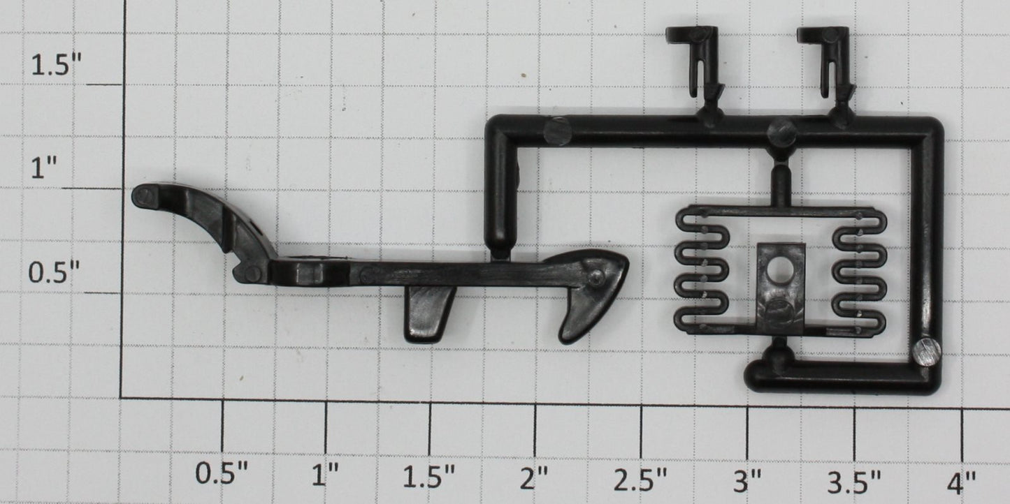 LGB 64407-1X G Hook Coupler, Pins and Spring Set