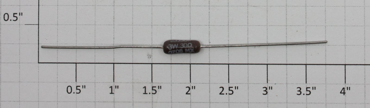 Lionel 691RES3W30 30 Ohm 3 Watt 5% Ceramic Smoke Unit Resistor
