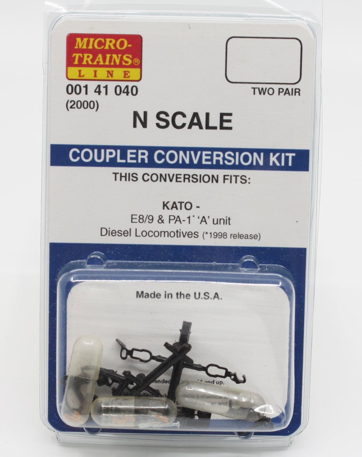 MicroTrains 00141040 N Front/Rear E8/9 Coupler Conversion Kit