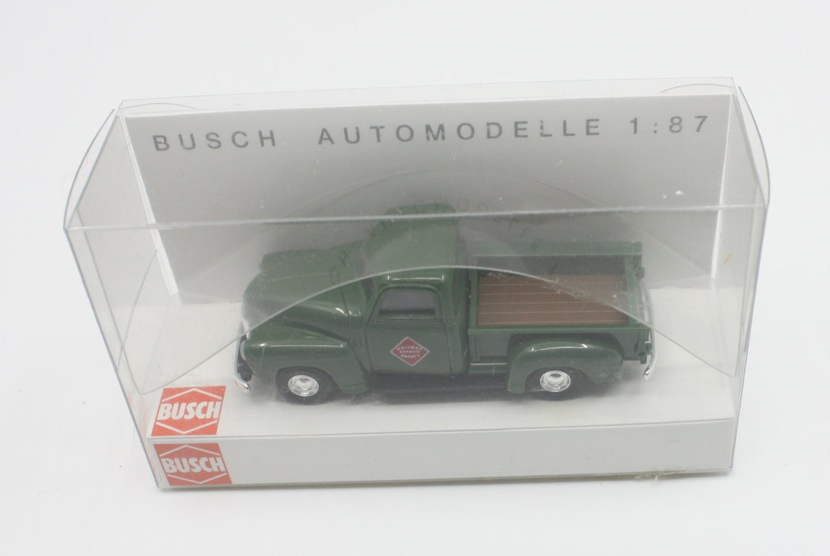 Busch 040-92113 HO Scale E-R Models Green REA '50 Chevy Pickup