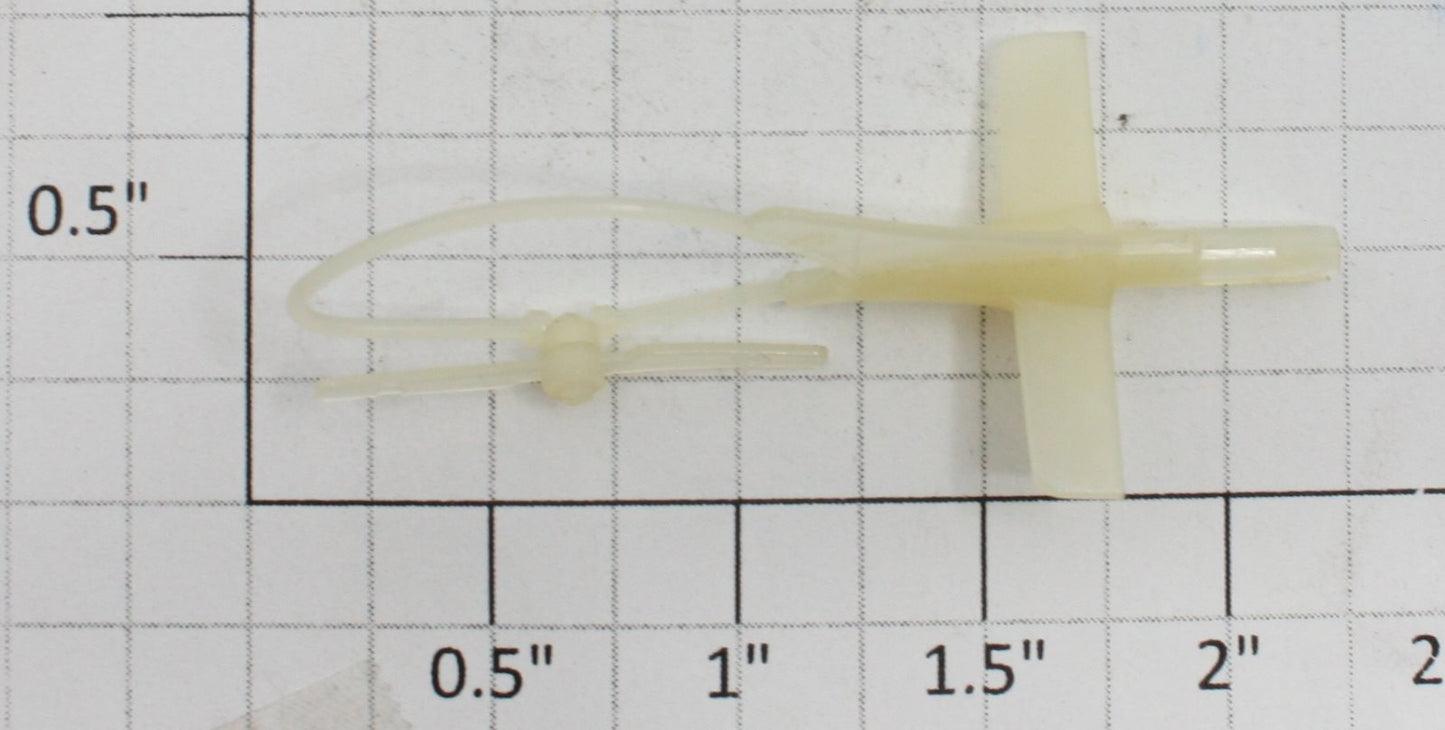 Lionel 3419-44 Clear White Helicopter Tail Section