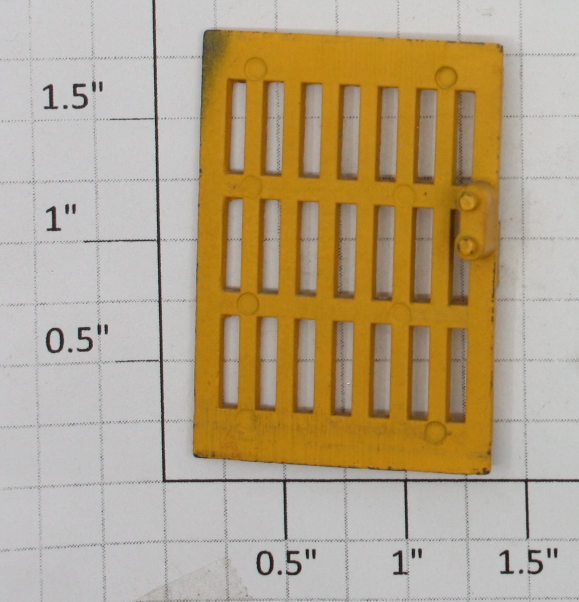 Lionel 6656-5D Dark Yellow Metal Door