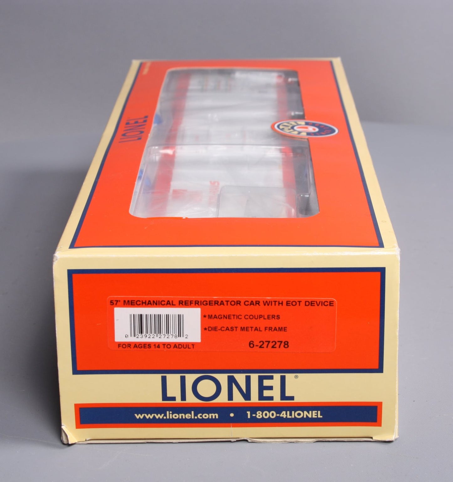 Lionel 6-27278 O Cryo-Trans 57' Reefer w/EOT Device