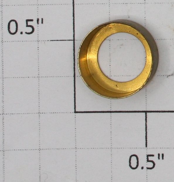 Lionel 260E-38 Brass Boiler Front Headlight Bezel Trim Ring 255, 260, 263