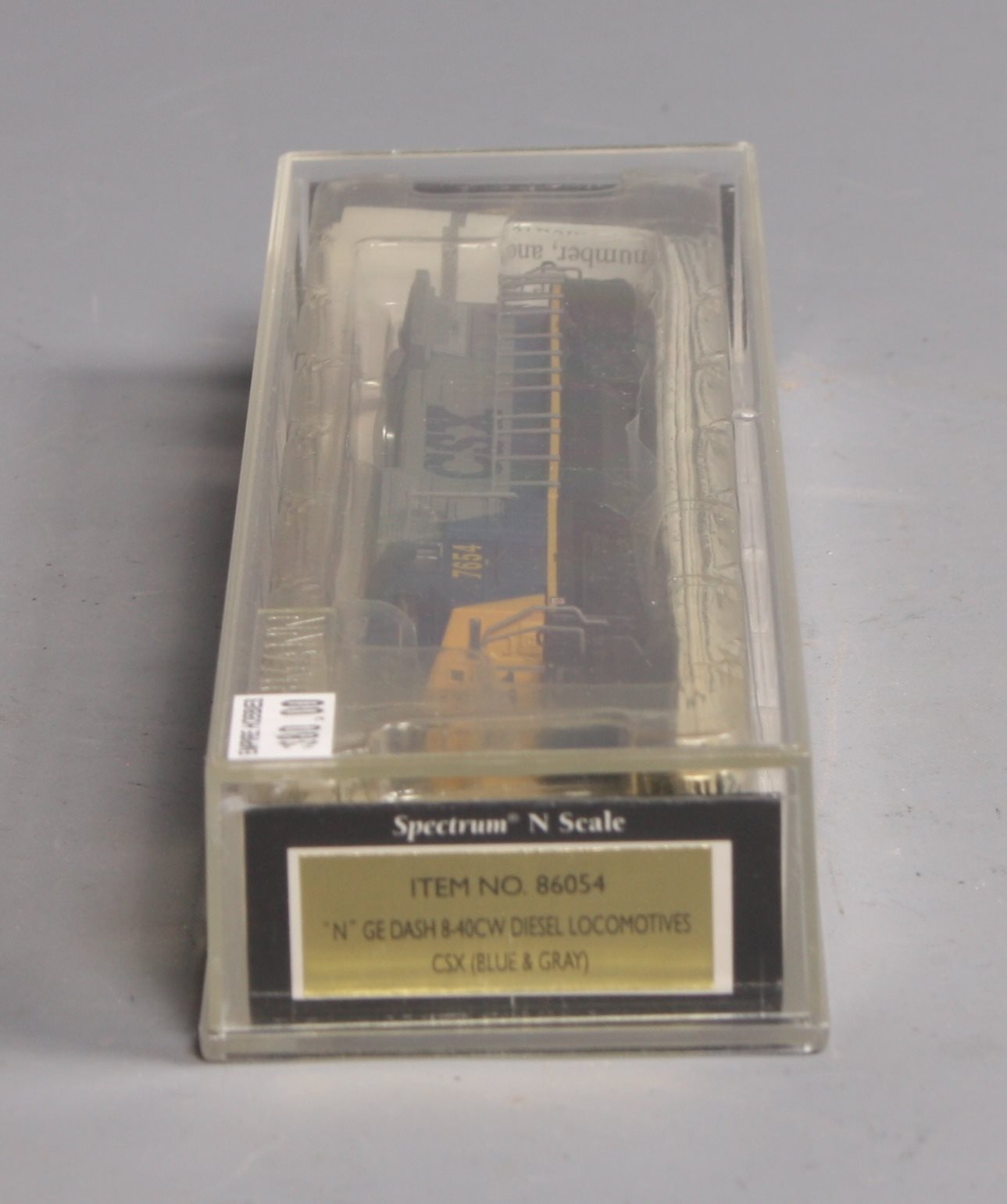 Bachmann 86054 N CSX GE Dash 8-40CW Diesel Locomotive #7654