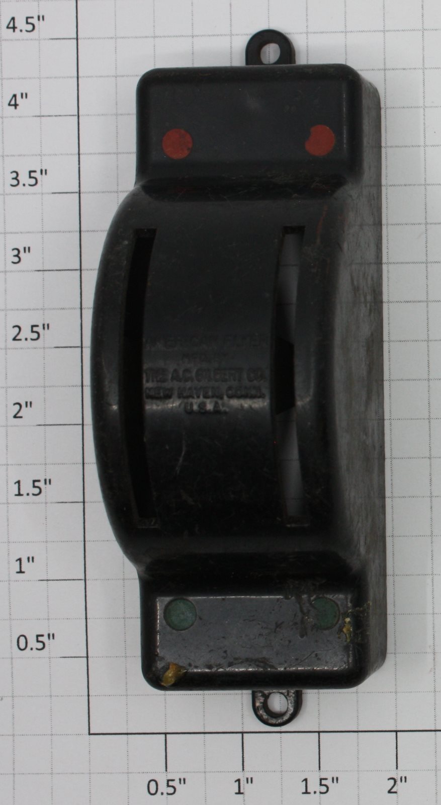 American Flyer XA14B492 Dual Unlighted Switch Controller Cover
