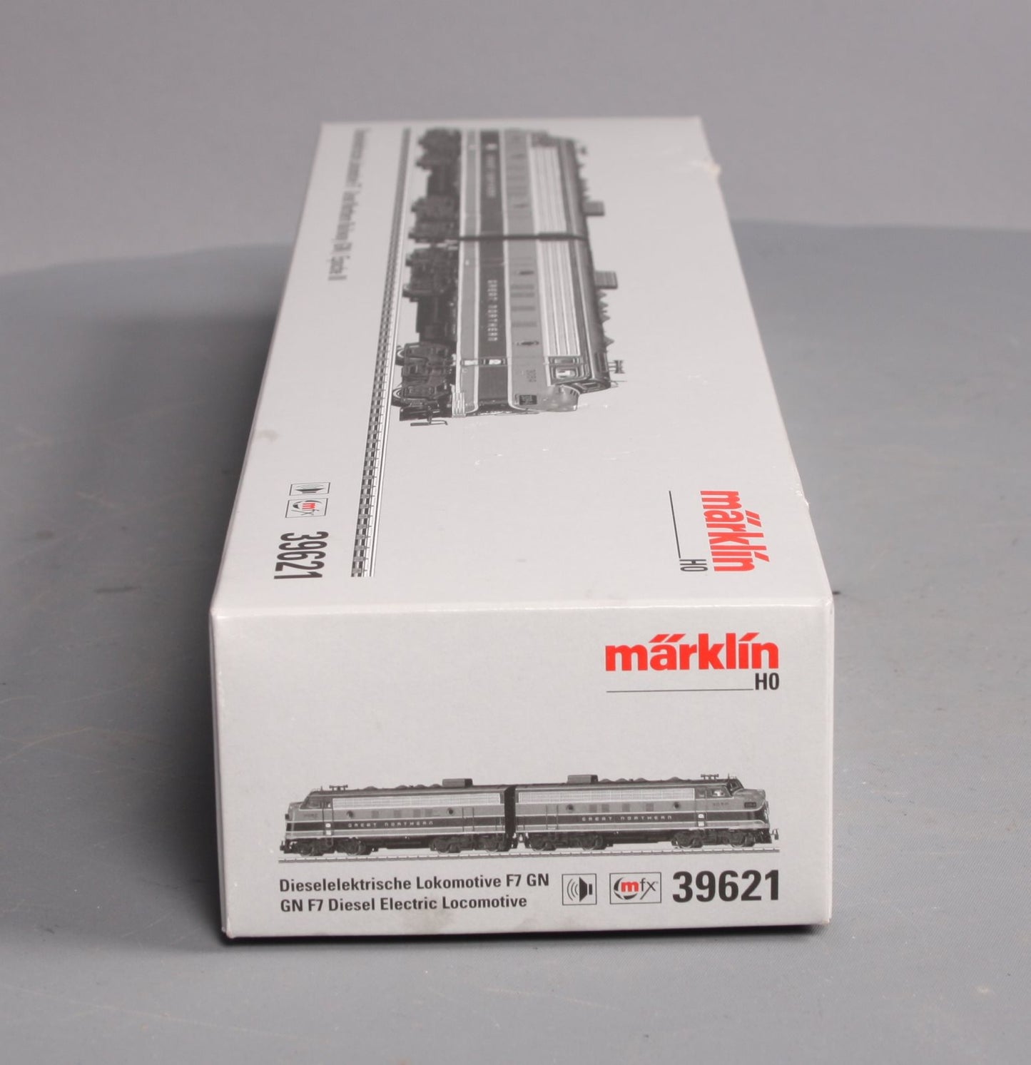 Marklin 39621 HO Great Northern F7 A/A Diesel Electric Loco MFX+ w/Sound LN/Box