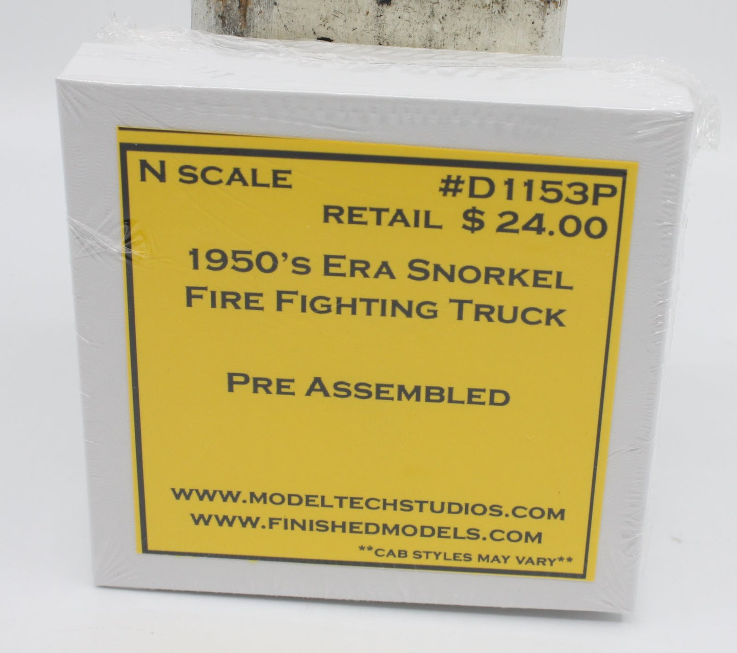 Model Tech Studios D1153P 1950's Era Snorkel Fire Fighting Truck (Pre-Assembled)
