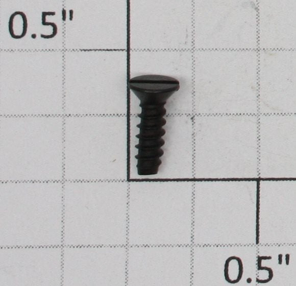 Lionel #4 x 3/8" Black Slotted Flat Head Self Tapping Cab Mounting Screw