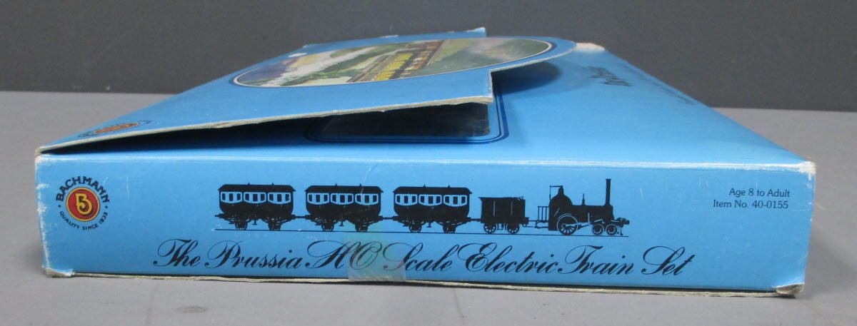 Bachmann 40-0155 HO Scale The Prussian Steam Train Set EX/Box